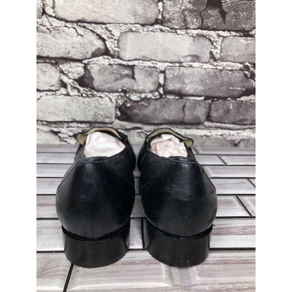 Barker Flex Fine English Shoes Navy Blue Leather Loafers Women Sz 7AA US/37.5EU - Picture 4 of 16